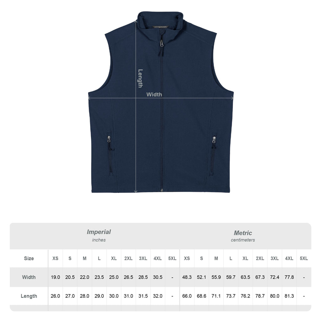 Tech Bro Soft Shell Vest Embroidered